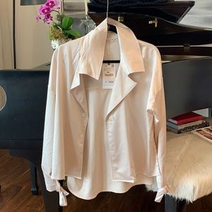 New with tags Zara silk blouse